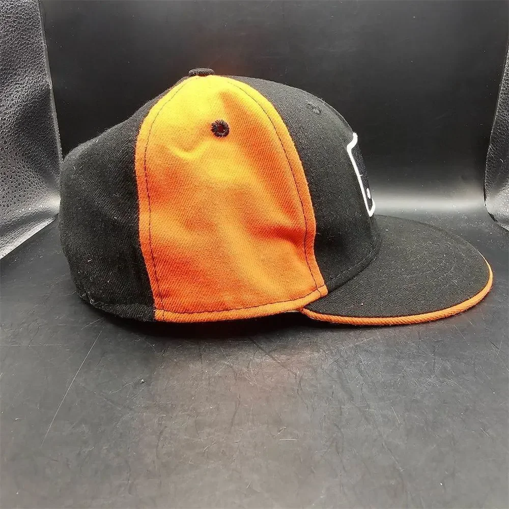 San Francisco Giants Hat Cap 7 1/8 Fitted 59FIFTY New‎ Era Black Adult MLB